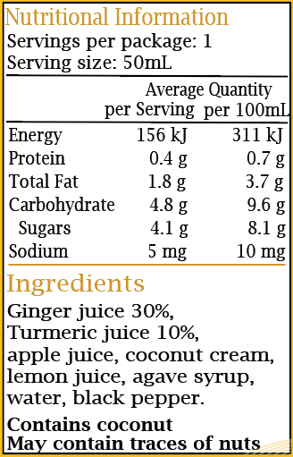 Ginger Turmeric Wellness 24xShot